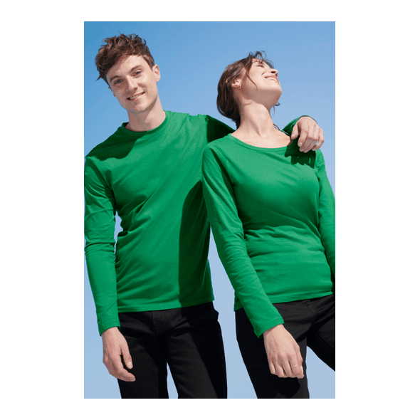 SOL'S | Camiseta de manga larga con cuello redondo para mujer